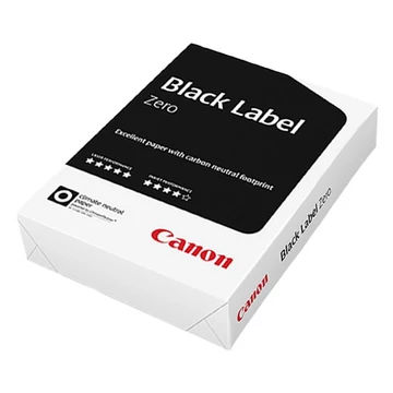 Fénymásolópapír CANON Black Label Zero A/4 80 gr 500 ív/csomag Fénymásolópapír CANON Black Label Zero A/4 80 gr 500 ív/csomag