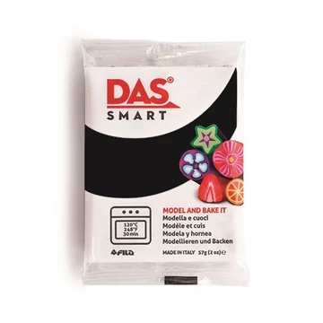Gyurma DAS Smart süthető és modellező gyurma 57 gr fekete Gyurma DAS Smart süthető és modellező gyurma 57 gr fekete