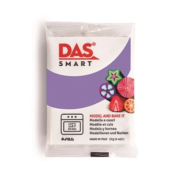 Gyurma DAS Smart süthető és modellező gyurma 57 gr halvány lila Gyurma DAS Smart süthető és modellező gyurma 57 gr halvány lila