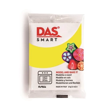 Gyurma DAS Smart süthető és modellező gyurma 57 gr citromsárga Gyurma DAS Smart süthető és modellező gyurma 57 gr citromsárga