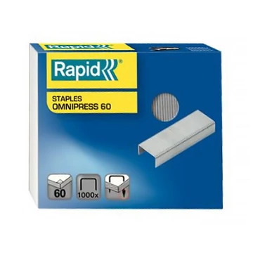 Tűzőkapocs RAPID Omnipress 60 1000 db/dob Tűzőkapocs RAPID Omnipress 60 1000 db/dob