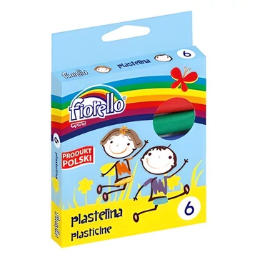 Gyurma FIORELLO 6 db-os színes 96 gr Gyurma FIORELLO 6 db-os színes 96 gr