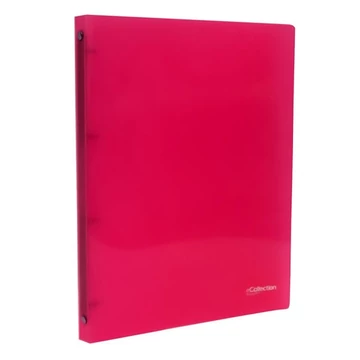 Gyűrűskönyv E-COLLECTION A/4 20 mm 4 gyűrű PP pink Gyűrűskönyv E-COLLECTION A/4 20 mm 4 gyűrű PP pink