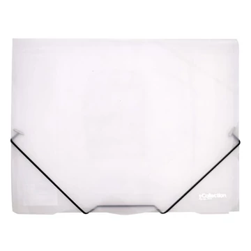 Gumis mappa E-COLLECTION A/4 műanyag átlátszó Gumis mappa E-COLLECTION A/4 műanyag átlátszó