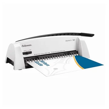 Spirálozógép FELLOWES Starlet 2+ műanyag spirálkötéshez manuális 120 lap Spirálozógép FELLOWES Starlet 2+ műanyag spirálkötéshez manuális 120 lap