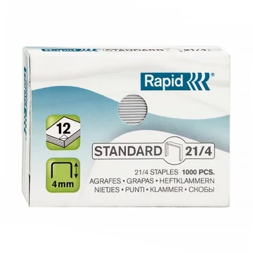Tűzőkapocs RAPID 21/4 1000 db/dob Tűzőkapocs RAPID 21/4 1000 db/dob