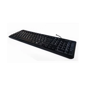 Billentyűzet vezetékes SILVERLINE KB-MM818 USB fekete Billentyűzet vezetékes SILVERLINE KB-MM818 USB fekete