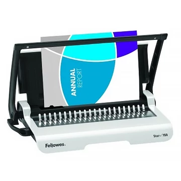 Spirálozógép FELLOWES Star+ műanyag spirálkötéshez manuális 150 lap Spirálozógép FELLOWES Star+ műanyag spirálkötéshez manuális 150 lap