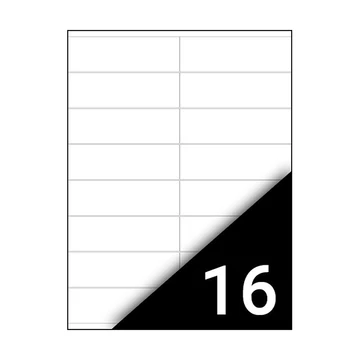 Etikett FORTUNA 105x35mm univerzális 1600 címke/doboz 100 ív/doboz Etikett FORTUNA 105x35mm univerzális 1600 címke/doboz 100 ív/doboz