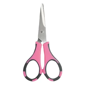 Olló iskolai SPOKO 0534 gumifogós 13cm vegyes színek Olló iskolai SPOKO 0534 gumifogós 13cm vegyes színek