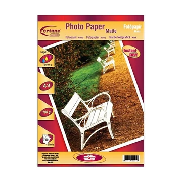 Fotópapír FORTUNA A/4 inkjet matt 180 gr 50 ív/csomag Fotópapír FORTUNA A/4 inkjet matt 180 gr 50 ív/csomag