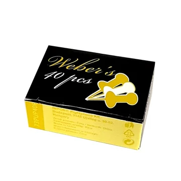Táblatű WEBER`S színes 40 db-os Táblatű WEBER`S színes 40 db-os