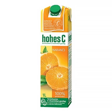 Gyümölcslé HOHES C Classic narancs 100%-os 1L Gyümölcslé HOHES C Classic narancs 100%-os 1L