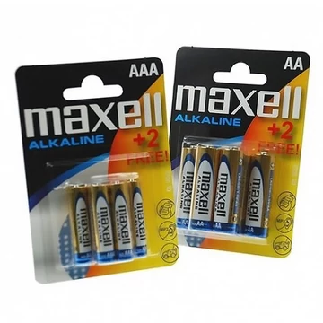 Elem mikro MAXELL (AAA, LR03) 4+2/BL Elem mikro MAXELL (AAA, LR03) 4+2/BL