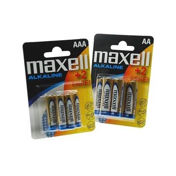 Elem ceruza MAXELL (AA, LR06) 4+2/BL Elem ceruza MAXELL (AA, LR06) 4+2/BL