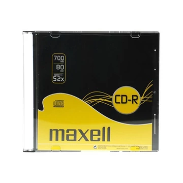 Írható CD MAXELL 700MB slim 52X Írható CD MAXELL 700MB slim 52X