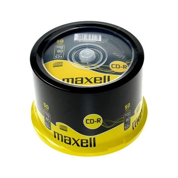 Írható CD MAXELL 700MB 50 db/henger Írható CD MAXELL 700MB 50 db/henger