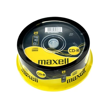 Írható CD MAXELL 700MB 25 db/henger Írható CD MAXELL 700MB 25 db/henger