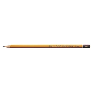 Grafitceruza KOH-I-NOOR 1500 2H hatszögletű Grafitceruza KOH-I-NOOR 1500 2H hatszögletű