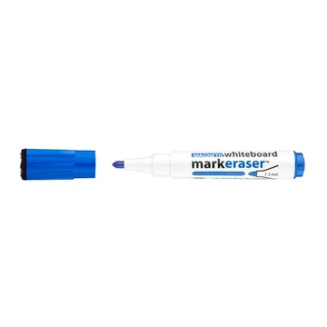 Táblamarker ICO Markeraser mágneses kupakkal törlővel kék 1-3mm Táblamarker ICO Markeraser mágneses kupakkal törlővel kék 1-3mm