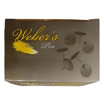 Rajzszeg WEBER`S nikkel 100 db-os Rajzszeg WEBER`S nikkel 100 db-os