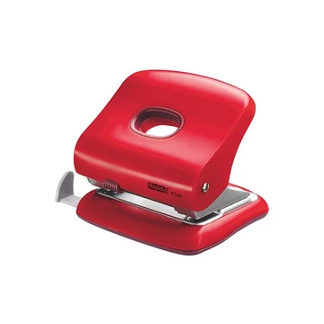 Lyukasztó RAPID FC30 2 lyukú fém 30 lap piros Lyukasztó RAPID FC30 2 lyukú fém 30 lap piros