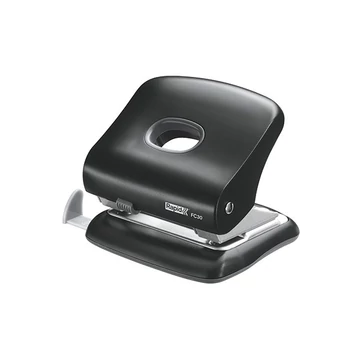 Lyukasztó RAPID FC30 2 lyukú fém 30 lap fekete Lyukasztó RAPID FC30 2 lyukú fém 30 lap fekete