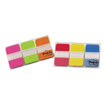 Oldaljelölő 3M Post-it 686-RYB 25x38mm műanyag vegyes szín Oldaljelölő 3M Post-it 686-RYB 25x38mm műanyag vegyes szín