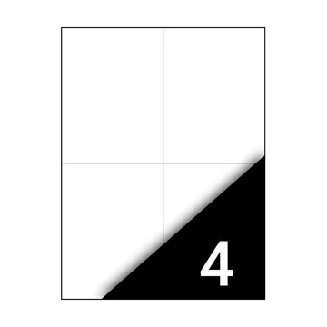 Etikett FORTUNA 105x148mm univerzális 400 címke/doboz 100 ív/doboz Etikett FORTUNA 105x148mm univerzális 400 címke/doboz 100 ív/doboz
