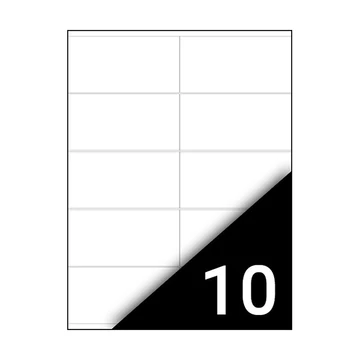 Etikett FORTUNA 105x57mm univerzális 1000 címke/doboz 100 ív/doboz Etikett FORTUNA 105x57mm univerzális 1000 címke/doboz 100 ív/doboz