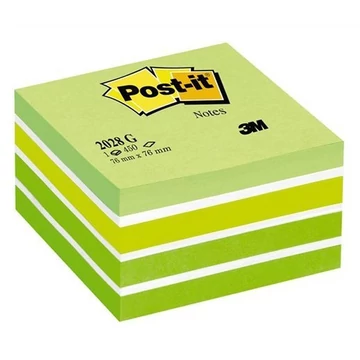 Öntapadós jegyzet 3M Post-it LP2028G 76x76mm aquarell zöld 450 lap Öntapadós jegyzet 3M Post-it LP2028G 76x76mm aquarell zöld 450 lap
