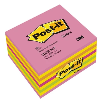 Öntapadós jegyzet 3M Post-it LP 2028NP 76x76mm lollipop pink 450 lap Öntapadós jegyzet 3M Post-it LP 2028NP 76x76mm lollipop pink 450 lap