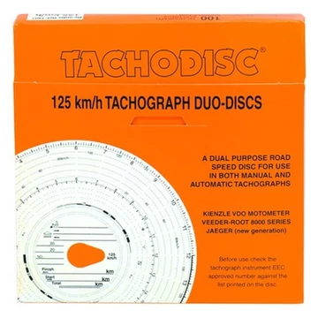 Tachográf 125km-es 1 napos (blu8) 100 db/doboz Tachográf 125km-es 1 napos (blu8) 100 db/doboz