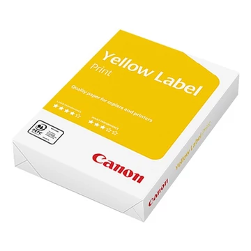 Fénymásolópapír CANON Yellow Label Print A/4 80 gr 500 ív/csomag Fénymásolópapír CANON Yellow Label Print A/4 80 gr 500 ív/csomag