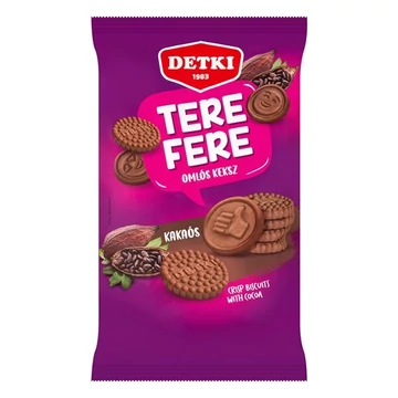 Keksz DETKI Tere-Fere omlós kakaós 180g Keksz DETKI Tere-Fere omlós kakaós 180g