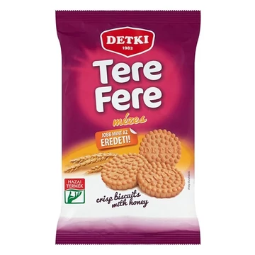 Keksz DETKI Tere-Fere omlós mézes 180g Keksz DETKI Tere-Fere omlós mézes 180g