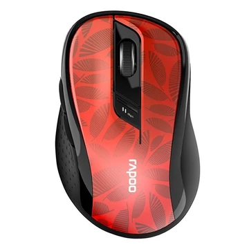 Egér vezeték nélküli RAPOO M500 Bluetooth 2,4 GHz piros Egér vezeték nélküli RAPOO M500 Bluetooth 2,4 GHz piros