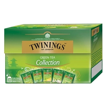 Zöld tea TWININGS válogatás 20 filter/doboz Zöld tea TWININGS válogatás 20 filter/doboz