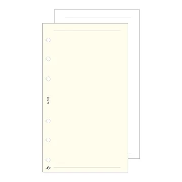 Gyűrűs kalendárium betét SATURNUS S325 sima jegyzetlap sárga lapos Gyűrűs kalendárium betét SATURNUS S325 sima jegyzetlap sárga lapos