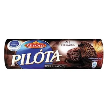 Keksz PILÓTA tripla kakaós 180g Keksz PILÓTA tripla kakaós 180g