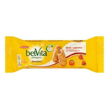 Keksz BELVITA Jó Reggelt! Softy epres töltelékkel 50g Keksz BELVITA Jó Reggelt! Softy epres töltelékkel 50g