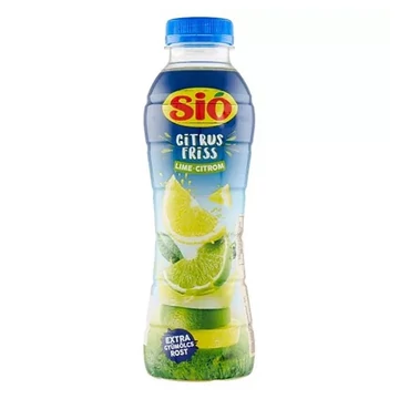 Gyümölcslé SIÓ CitrusFriss Lime Citrom 12% 0,4L Gyümölcslé SIÓ CitrusFriss Lime Citrom 12% 0,4L