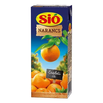 Gyümölcslé SIÓ Narancs 12% 0,2L Gyümölcslé SIÓ Narancs 12% 0,2L
