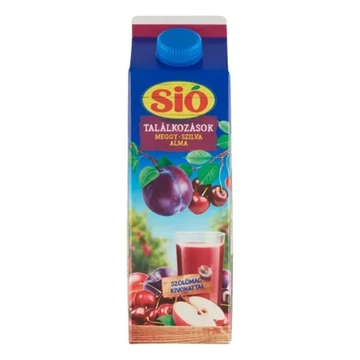 Gyümölcslé SIÓ Rostos Meggy-Szilva-Alma 12% 1L Gyümölcslé SIÓ Rostos Meggy-Szilva-Alma 12% 1L