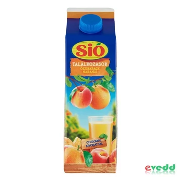 Gyümölcslé SIÓ Rostos Őszibarack-Narancs 12% 1L Gyümölcslé SIÓ Rostos Őszibarack-Narancs 12% 1L