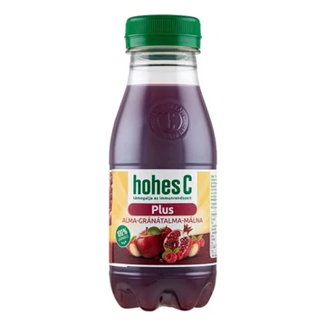 Gyümölcslé HOHES C Plus Vas-Alma-Gránátalma-Málna 100% 0,25L Gyümölcslé HOHES C Plus Vas-Alma-Gránátalma-Málna 100% 0,25L