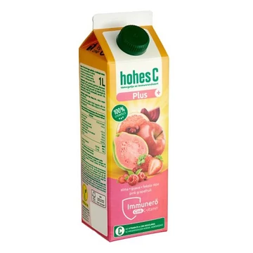 Gyümölcslé HOHES C Plus Cink-Alma-Guava-Feketerépa-Pink grapefruit 100% 1L Gyümölcslé HOHES C Plus Cink-Alma-Guava-Feketerépa-Pink grapefruit 100% 1L