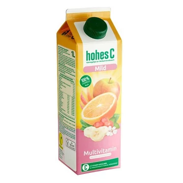 Gyümölcslé HOHES C Mild Multivitamin 100% 1L Gyümölcslé HOHES C Mild Multivitamin 100% 1L