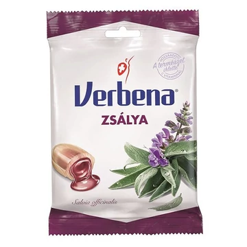 Töltött keménycukorka VERBENA zsálya 60g Töltött keménycukorka VERBENA zsálya 60g
