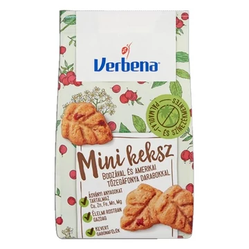 Keksz VERBENA bodza-vörösáfonya 90g Keksz VERBENA bodza-vörösáfonya 90g